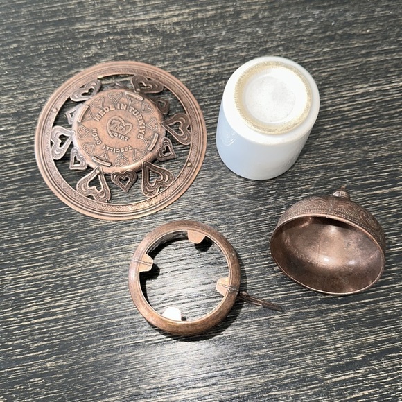 Traditional Ottoman Turkish Coffee set of 2 - Picture 4 of 9